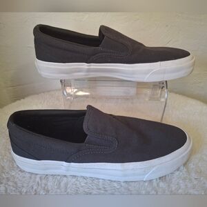 Converse One Star Unisex Black Slip-On Loafers Size M10/W11.5.